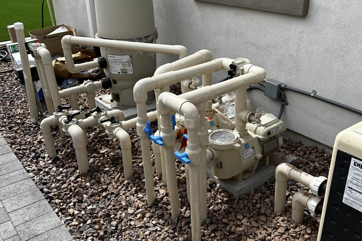 winter pool maintenance